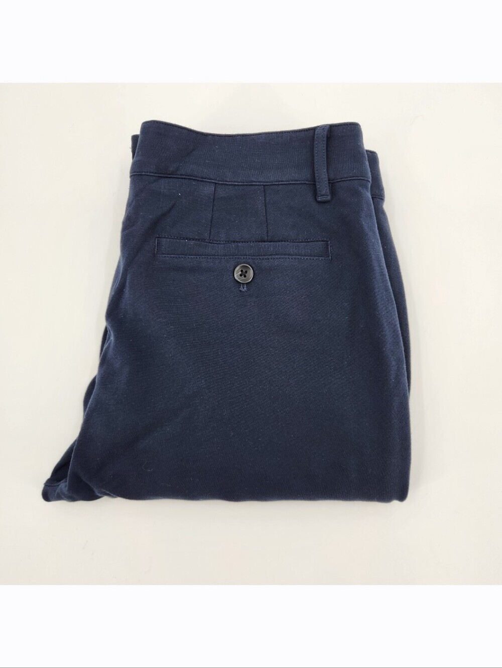 True Classic Slim Comfort Knit Pants Mens Size 33x36 Navy Blue